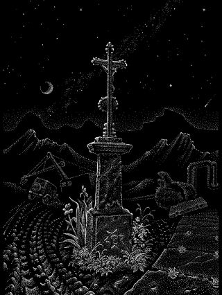 I was delighted to illustrate an excerpt from my favorite Hastrman by Miloš Urban for an anthology of contemporary Czech...